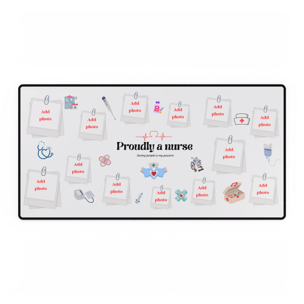 Nurse Desk Mat with Custom Design