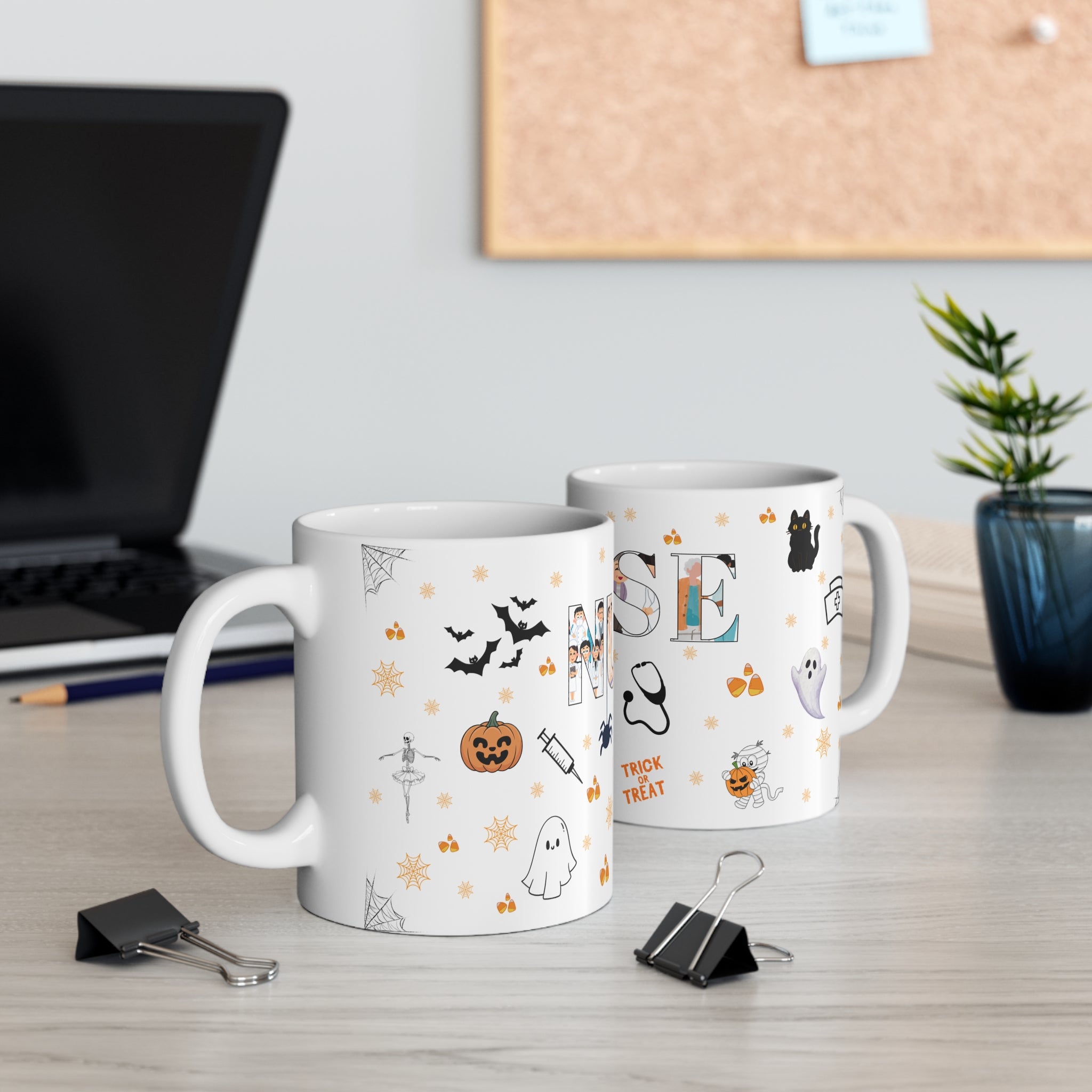Halloween Nurse Mug