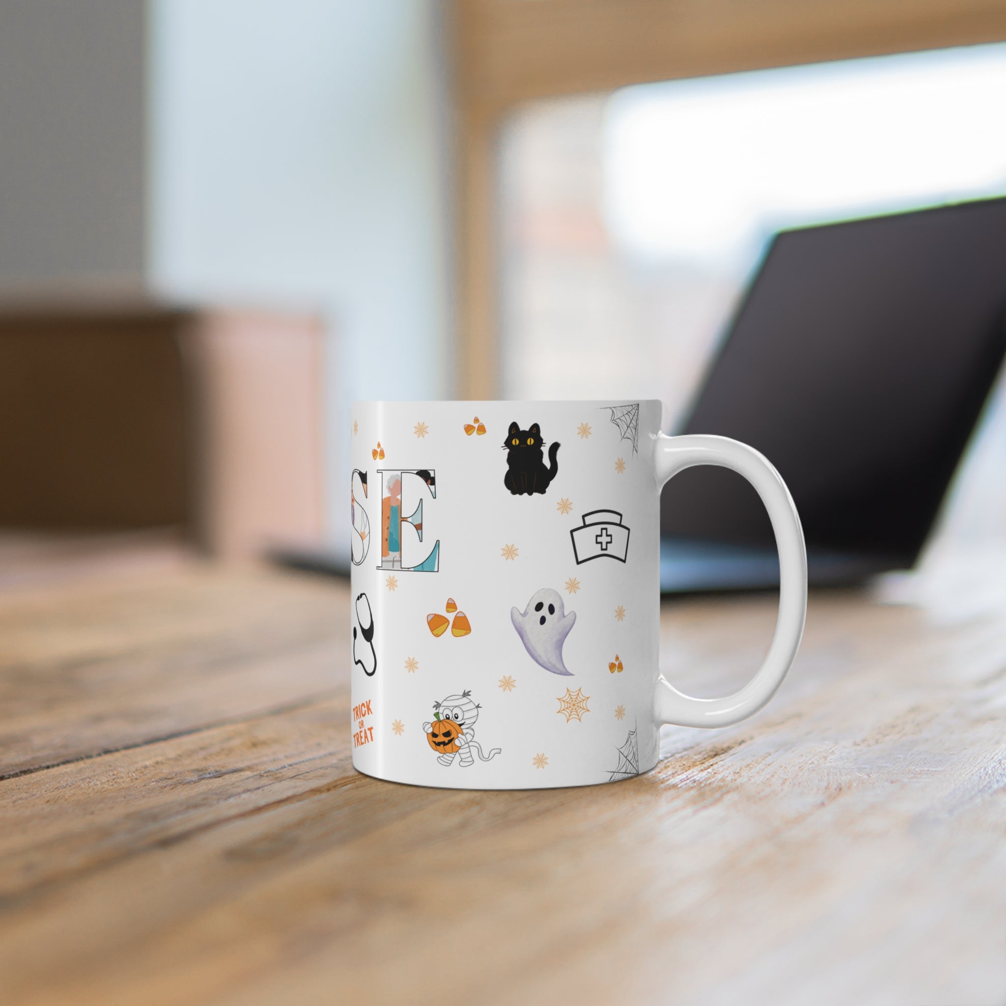 Halloween Nurse Mug