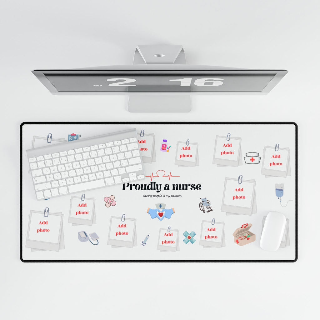 Nurse Desk Mat with Custom Design