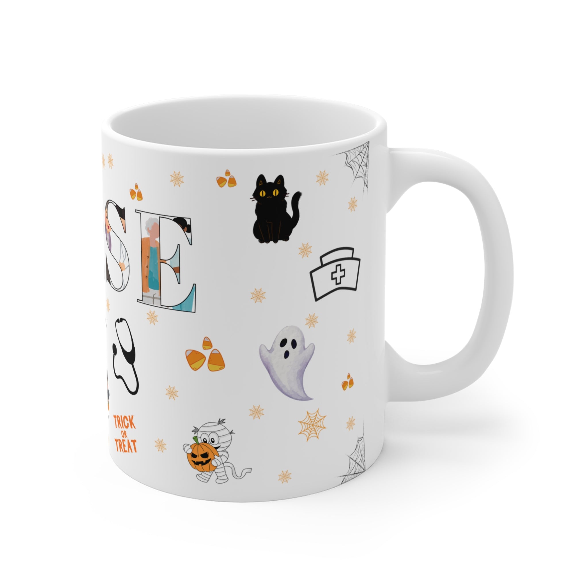 Halloween Nurse Mug