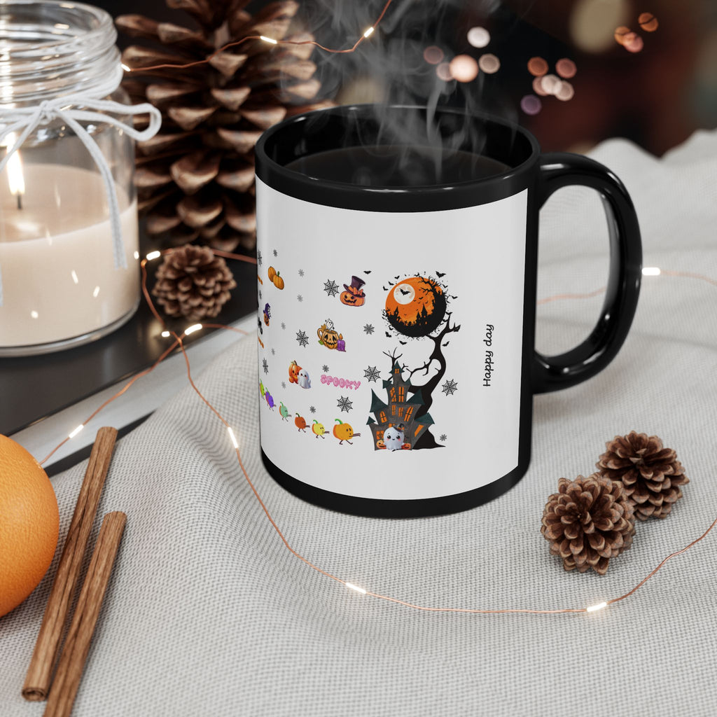 Cute cup of halloween