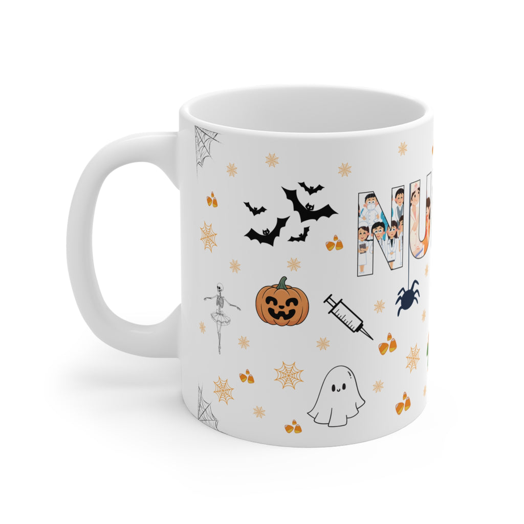 Halloween Nurse Mug
