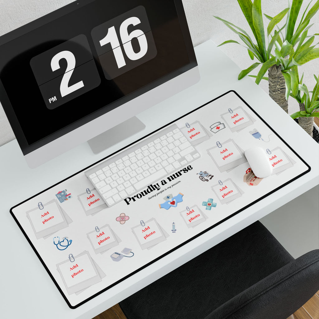 Nurse Desk Mat with Custom Design