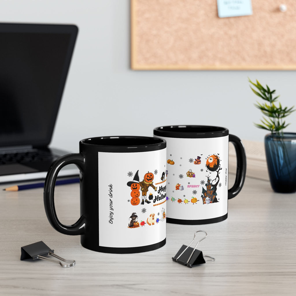 Cute cup of halloween